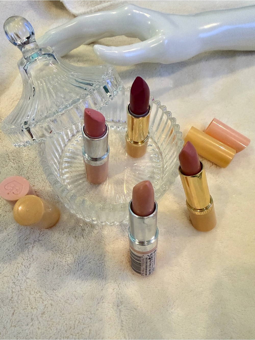Elizabeth Arden Lipstick Set - Nude, Pink, Berry, Mauve
